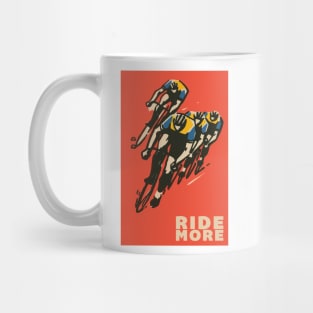 Ride More Vintage Bike Poster Mug